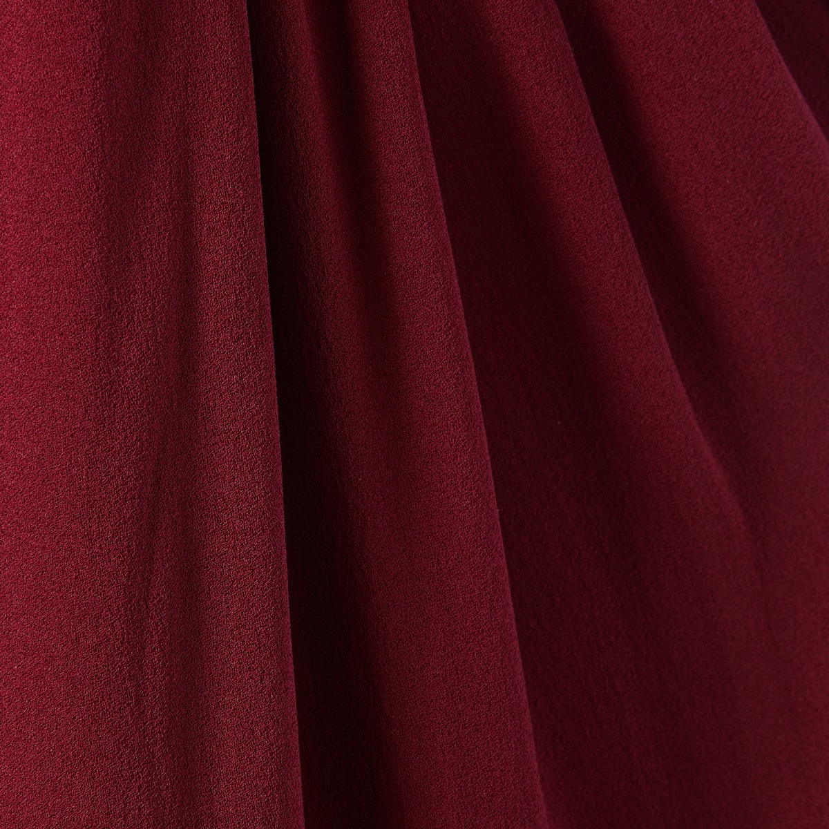 Silk crêpe sablé mid-length dress - 6