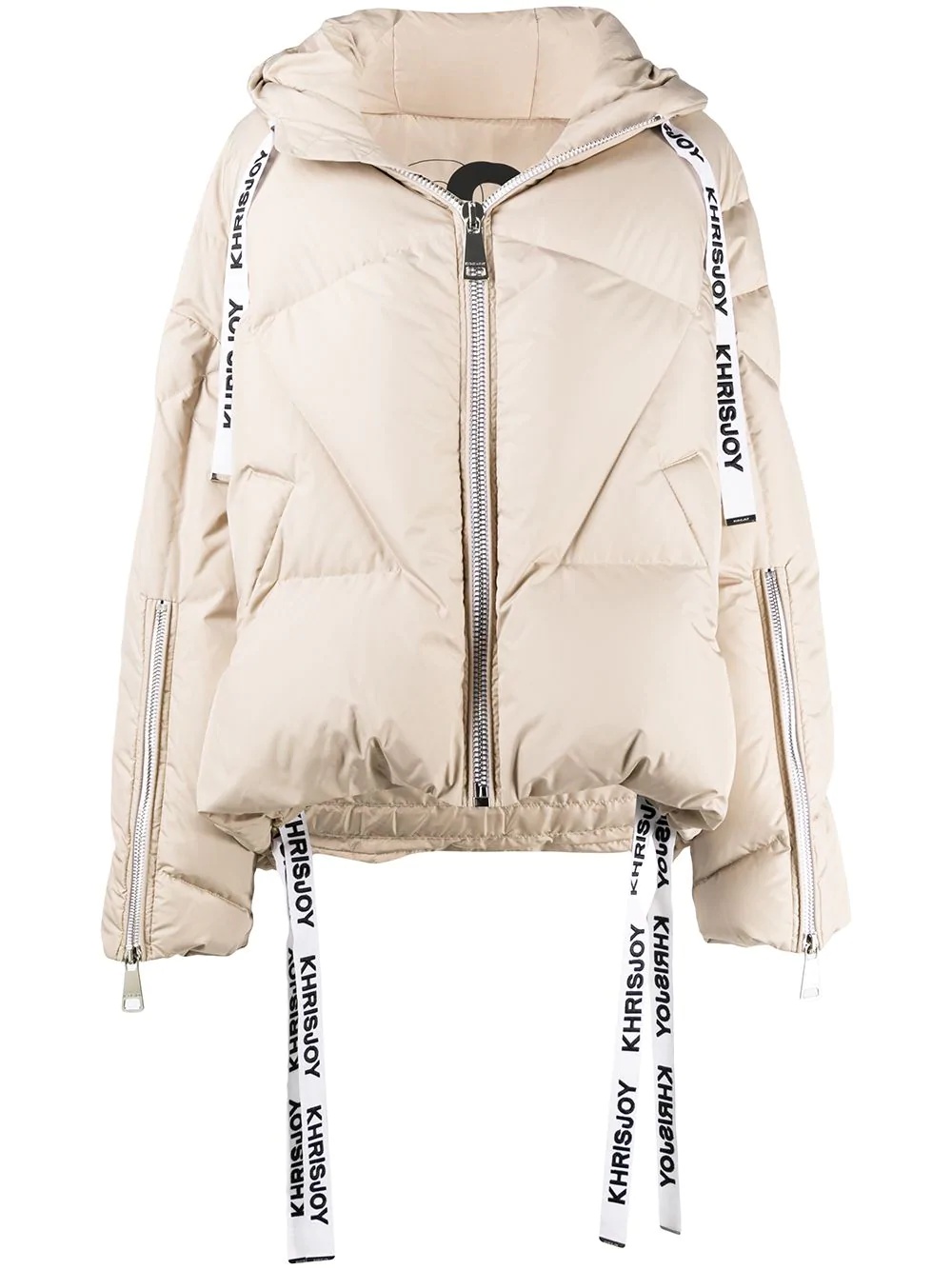 hooded padded jacket - 1