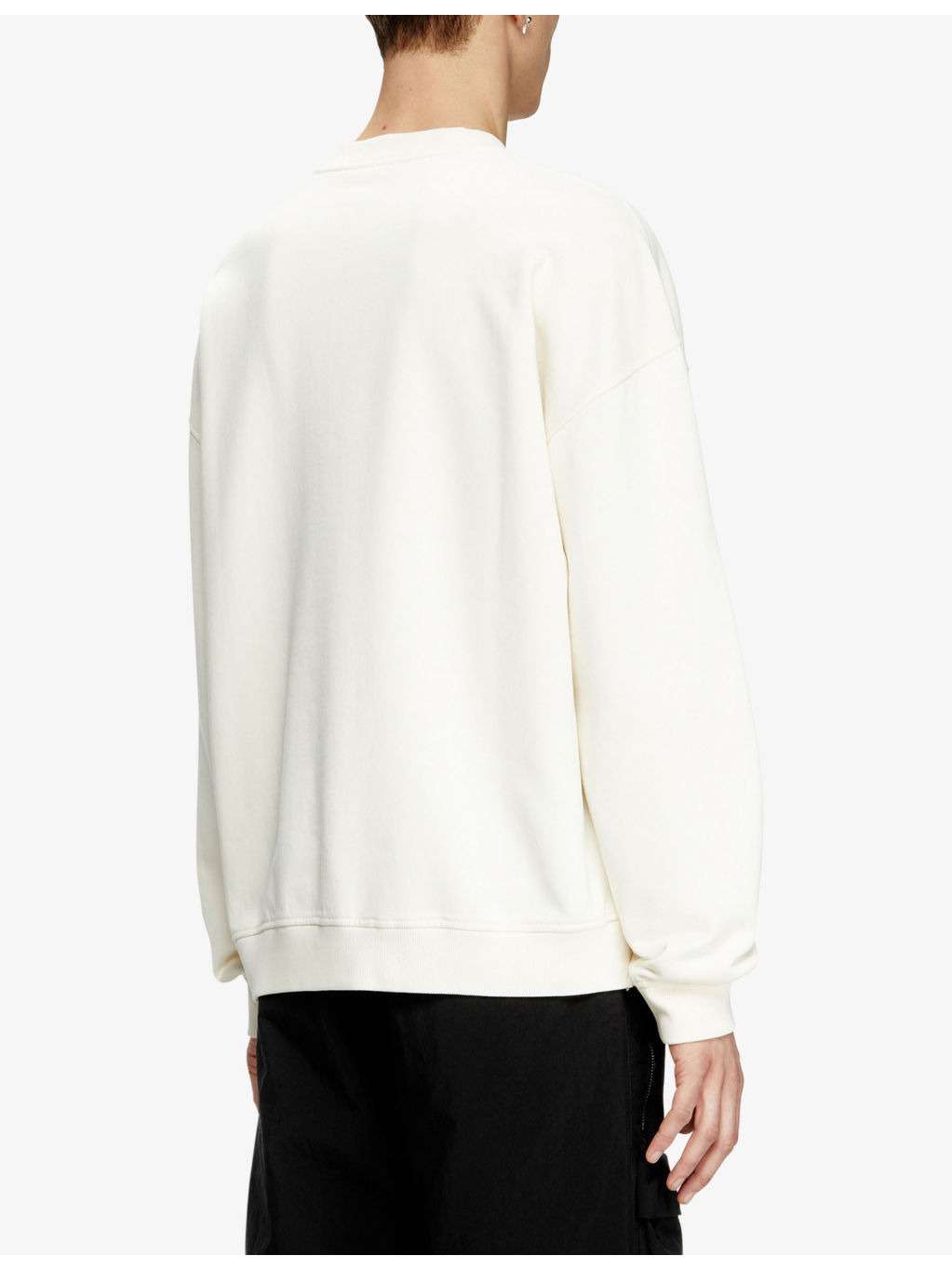 S-Boxt-N5 Graphic-Print Cotton Sweatshirt - 4