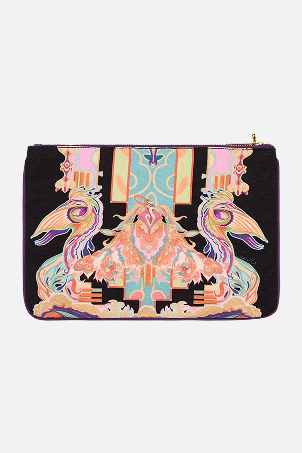 SMALL CANVAS CLUTCH - 3