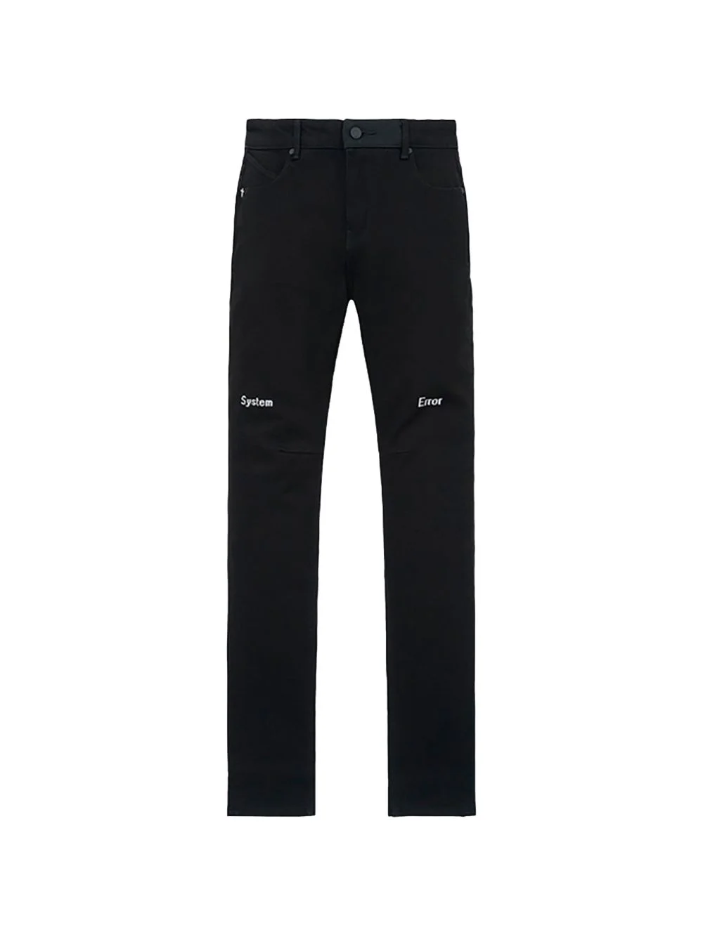 Bryant cross-print jeans - 1
