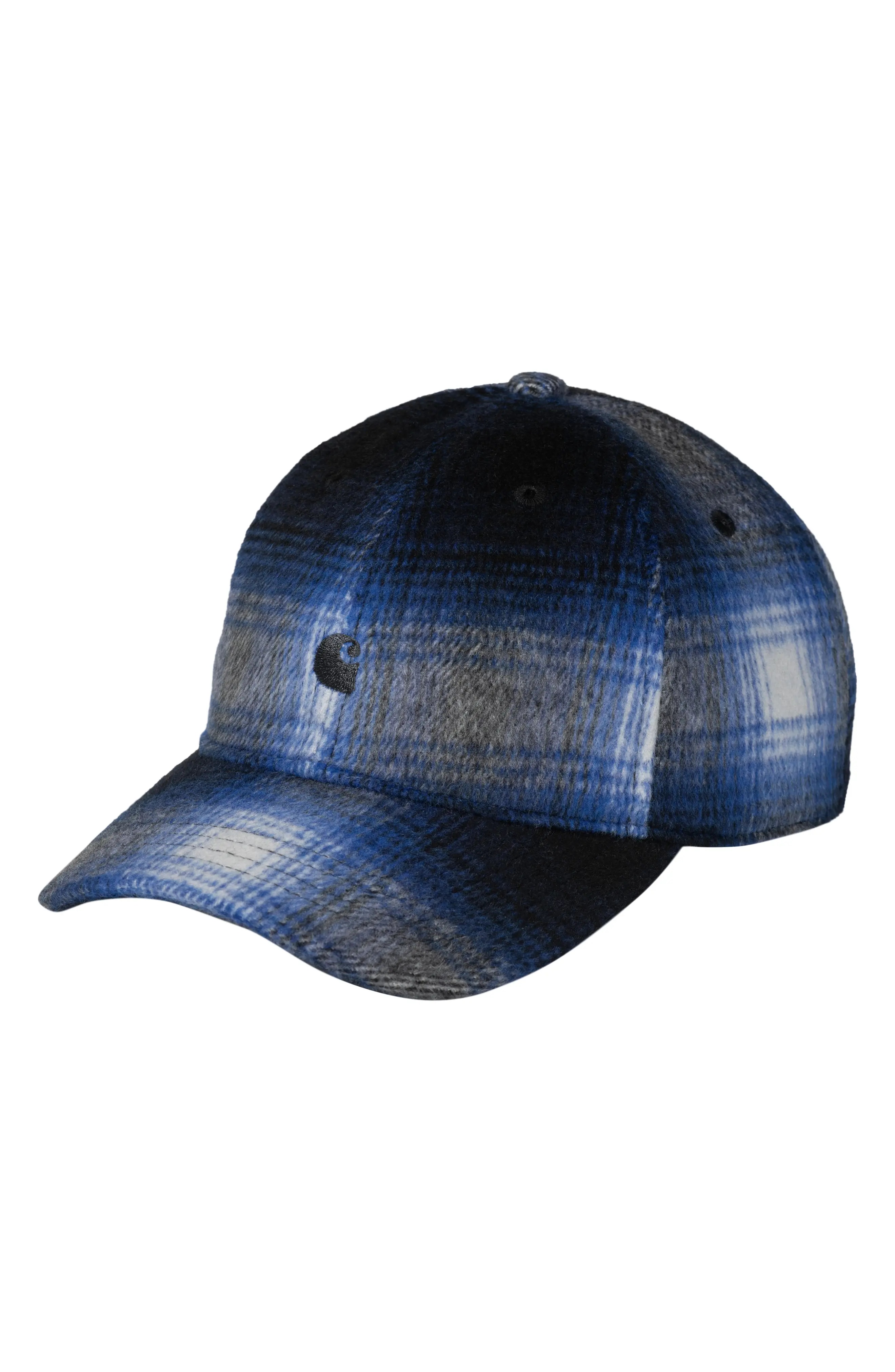 Moreau Plaid Flannel Baseball Hat in Moreau Check Liberty /Black - 1