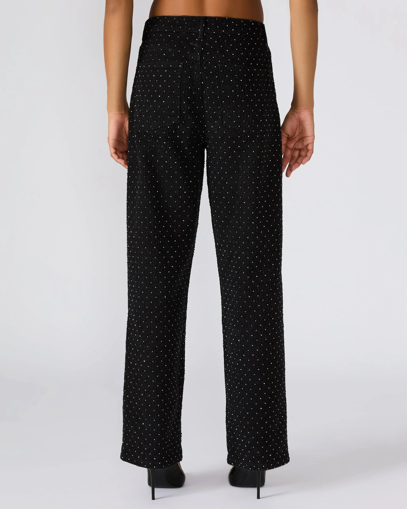 AVALINE CRYSTAL JEAN BLACK - 1