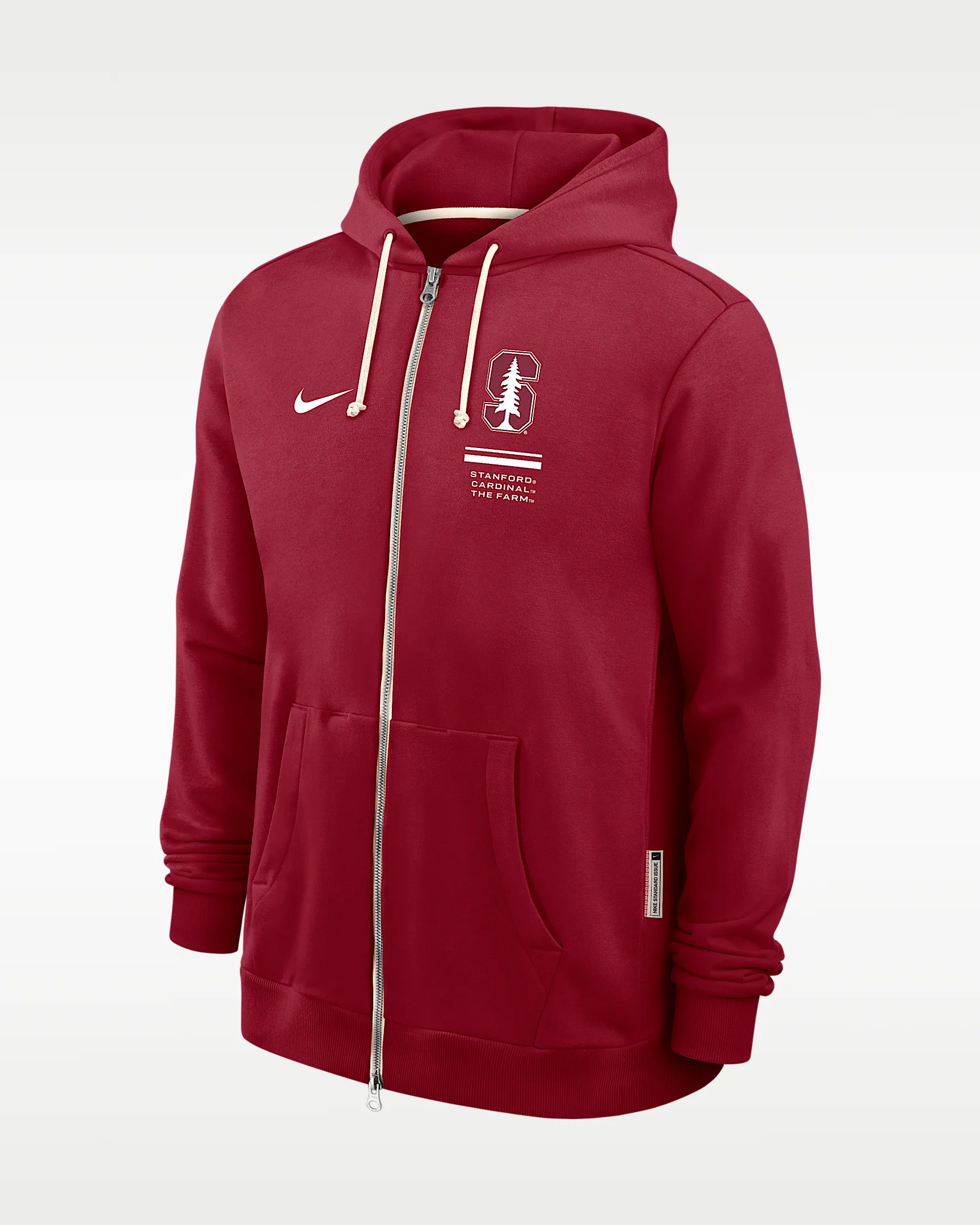 Stanford Sideline Standard Issue Men's Nike Dri-FIT College Full-Zip Hoodie - 1