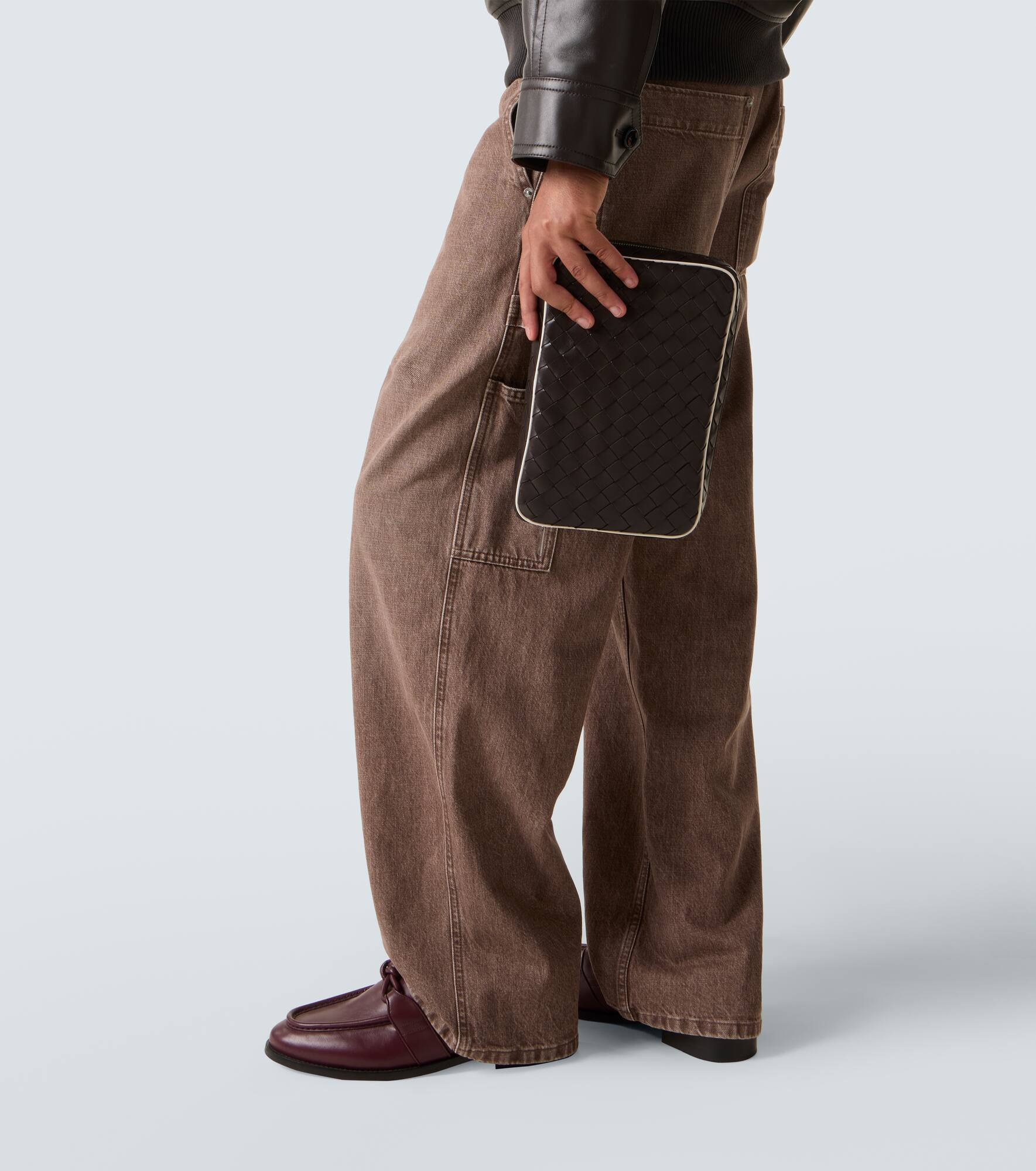 Getaway Large leather briefcase - 2