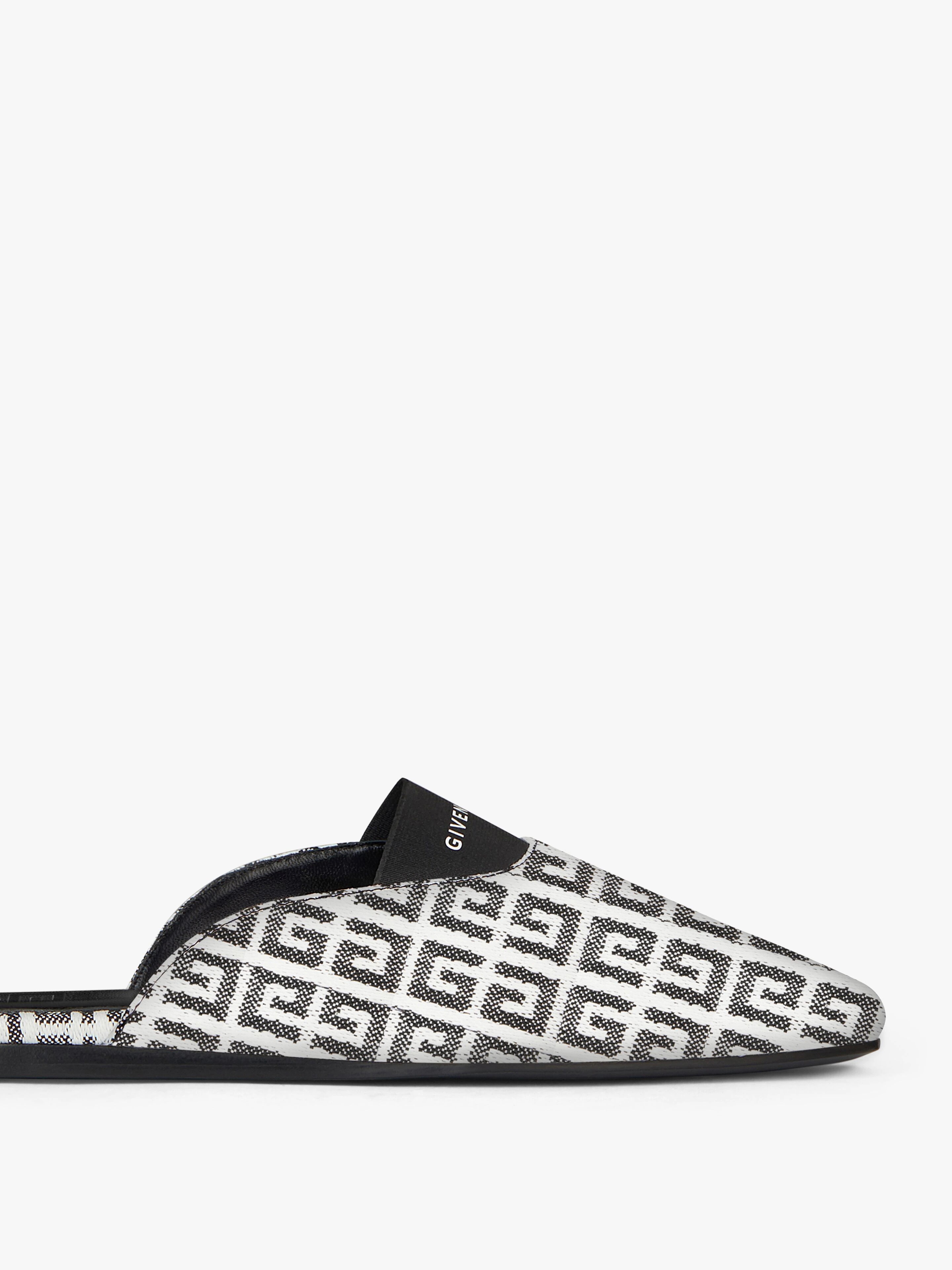 GIVENCHY FLAT MULES IN 4G JACQUARD - 6