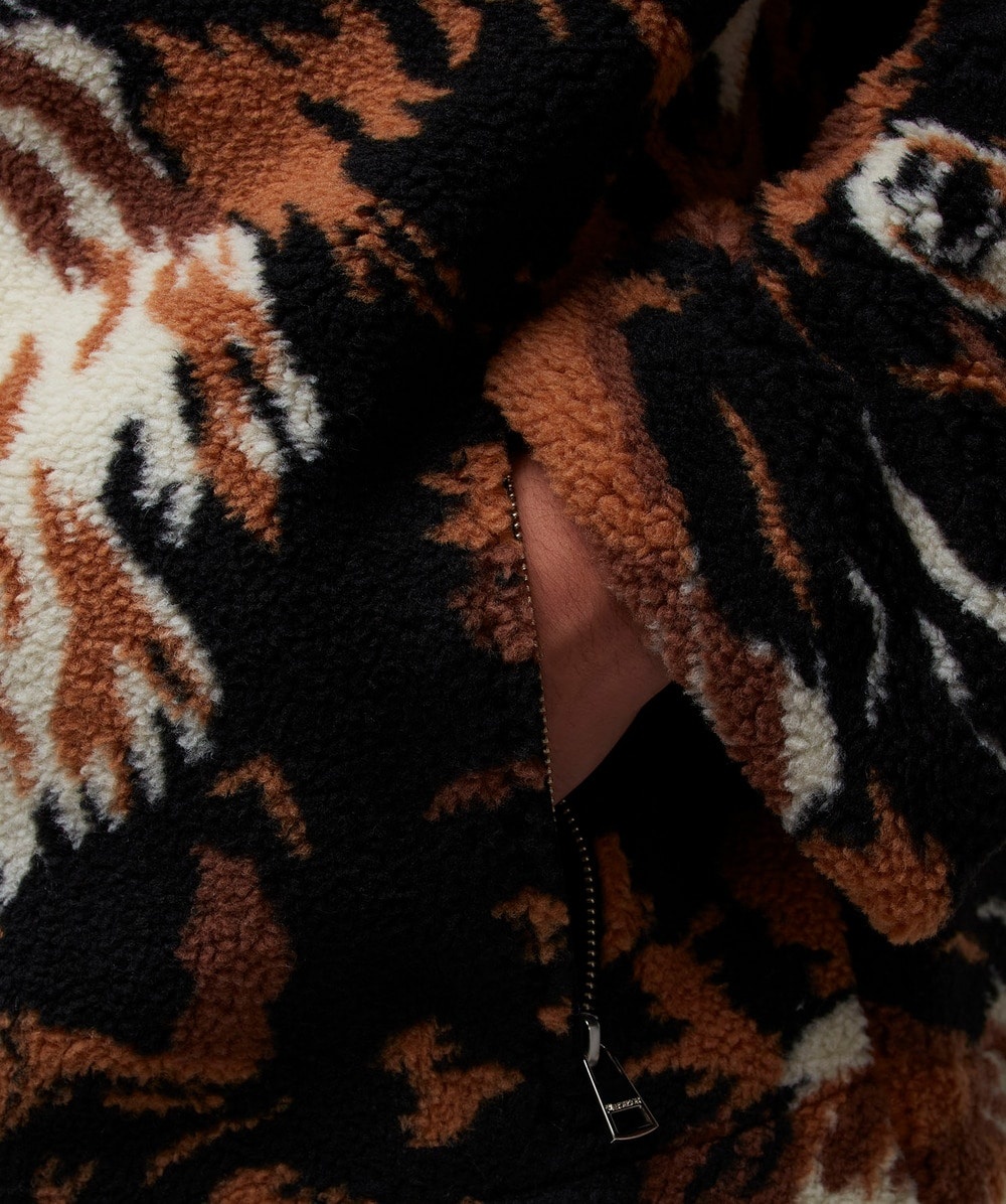 Fleece hooded jacket - 5