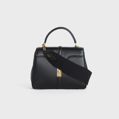 CELINE Long Strap in textile and calfskin outlook