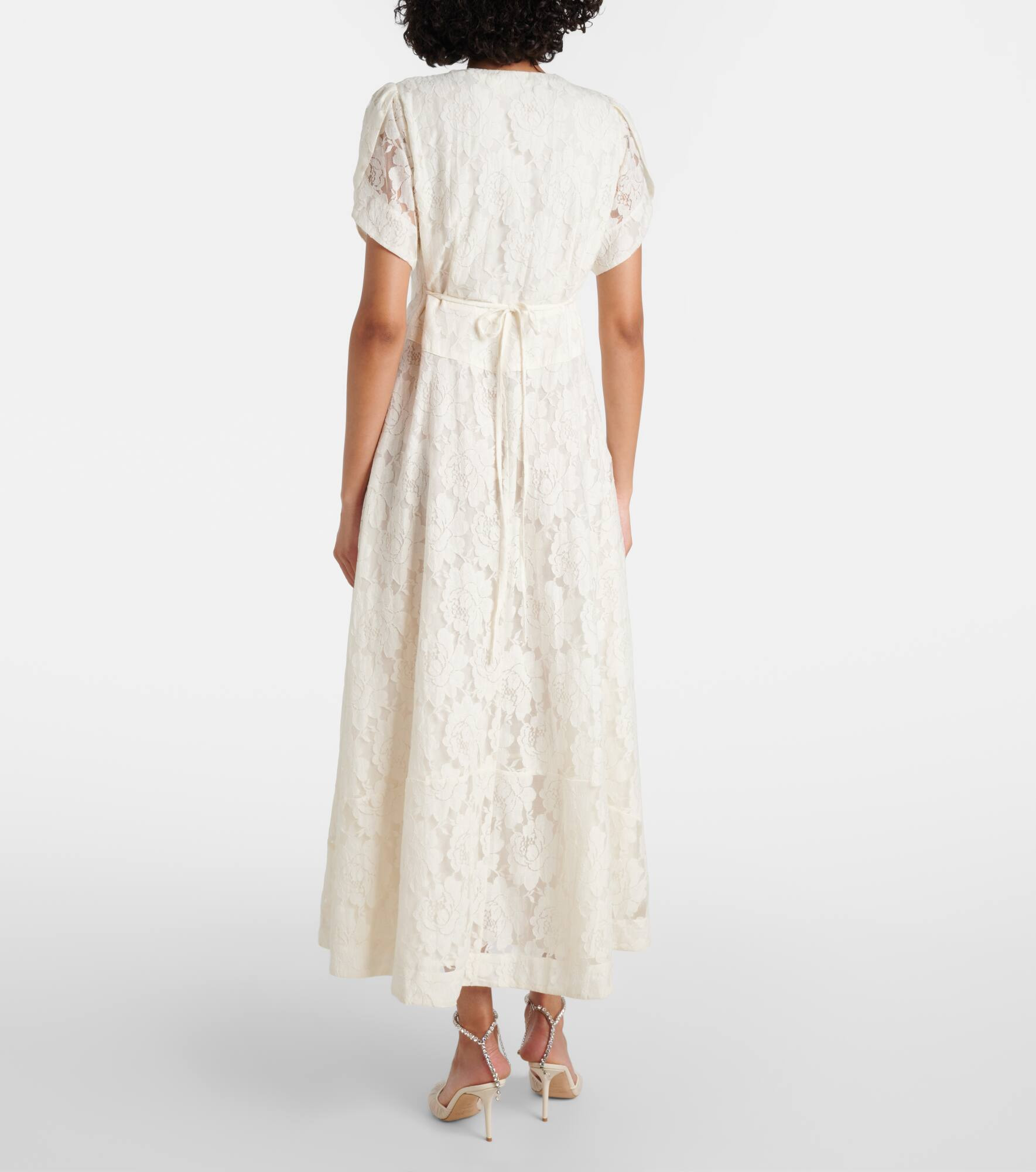 Novara floral cotton-blend maxi dress - 3