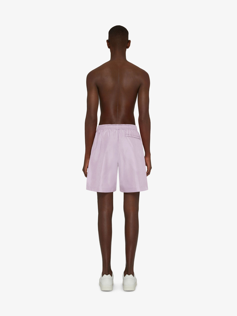 4G LONG SWIM SHORTS IN RECYCLED NYLON 4