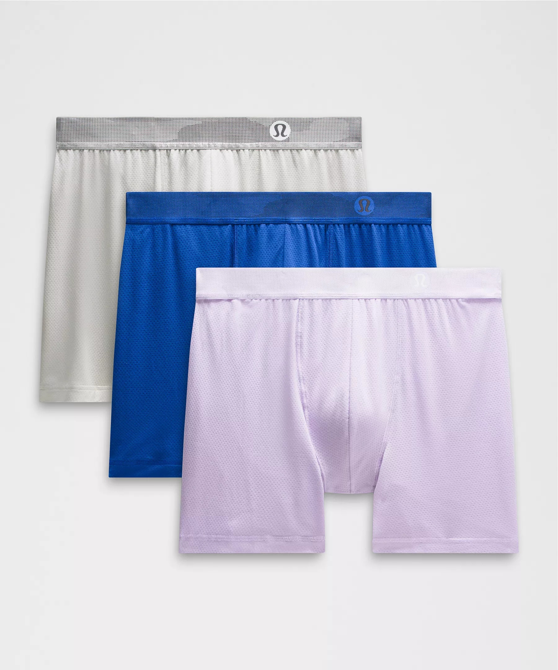 Always In Motion Mesh Boxer 5" *3 Pack - 1