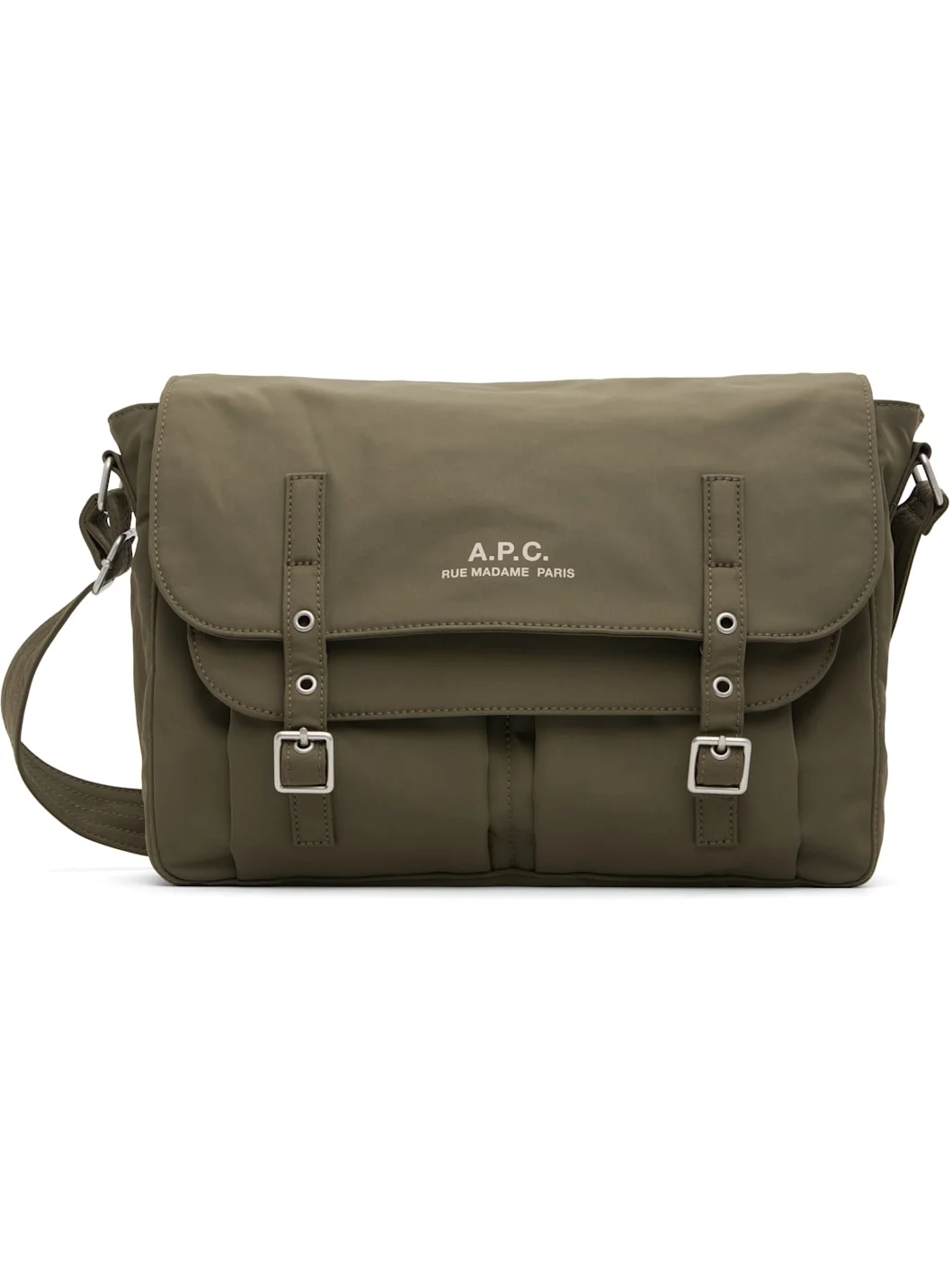 Khaki Archive Messenger Bag - 1