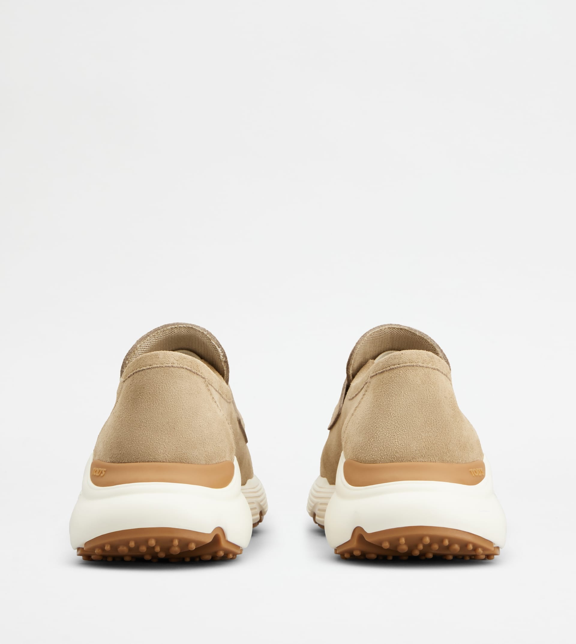 SPORTY LOAFERS IN SUEDE - BEIGE - 3