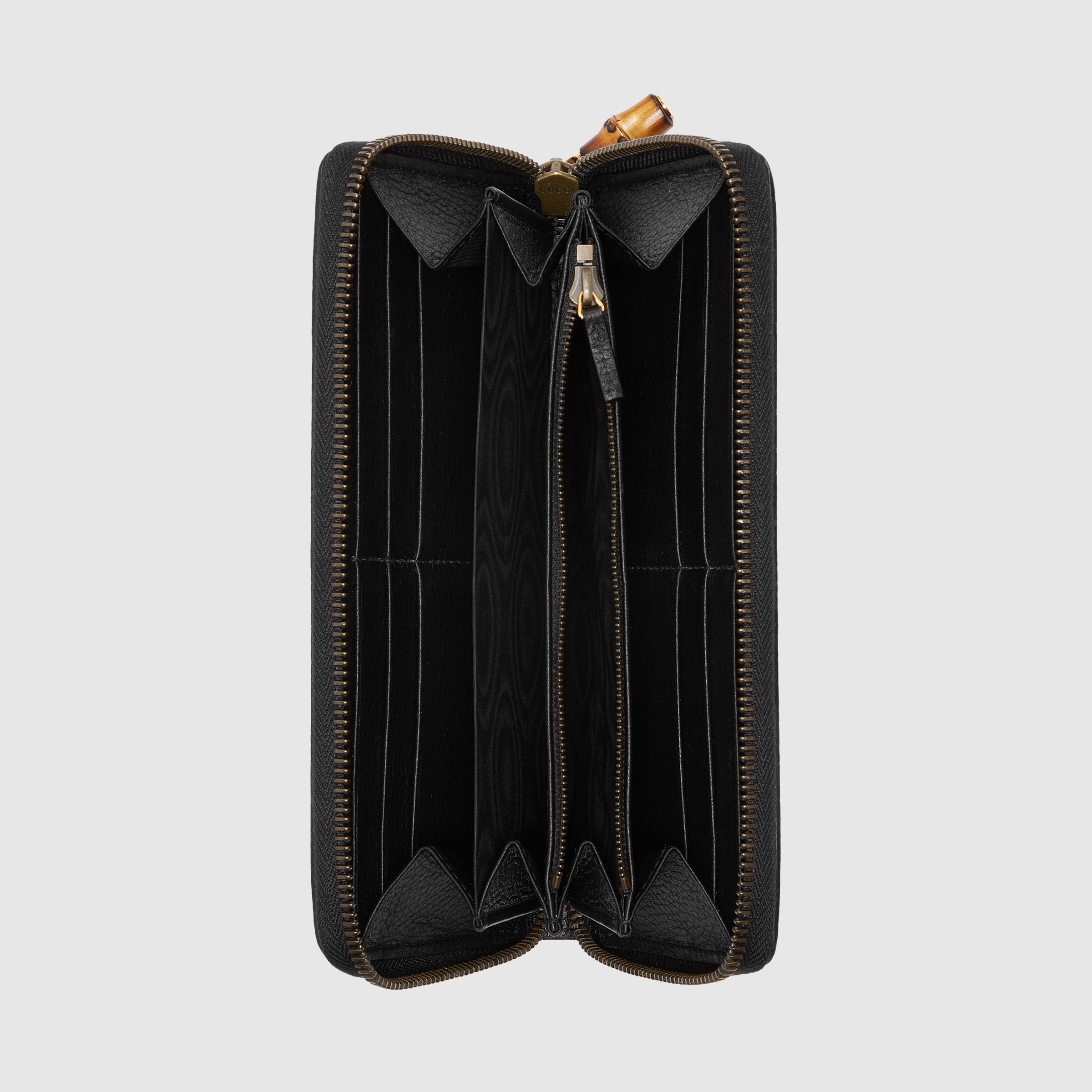 Zip around wallet with bamboo - 2