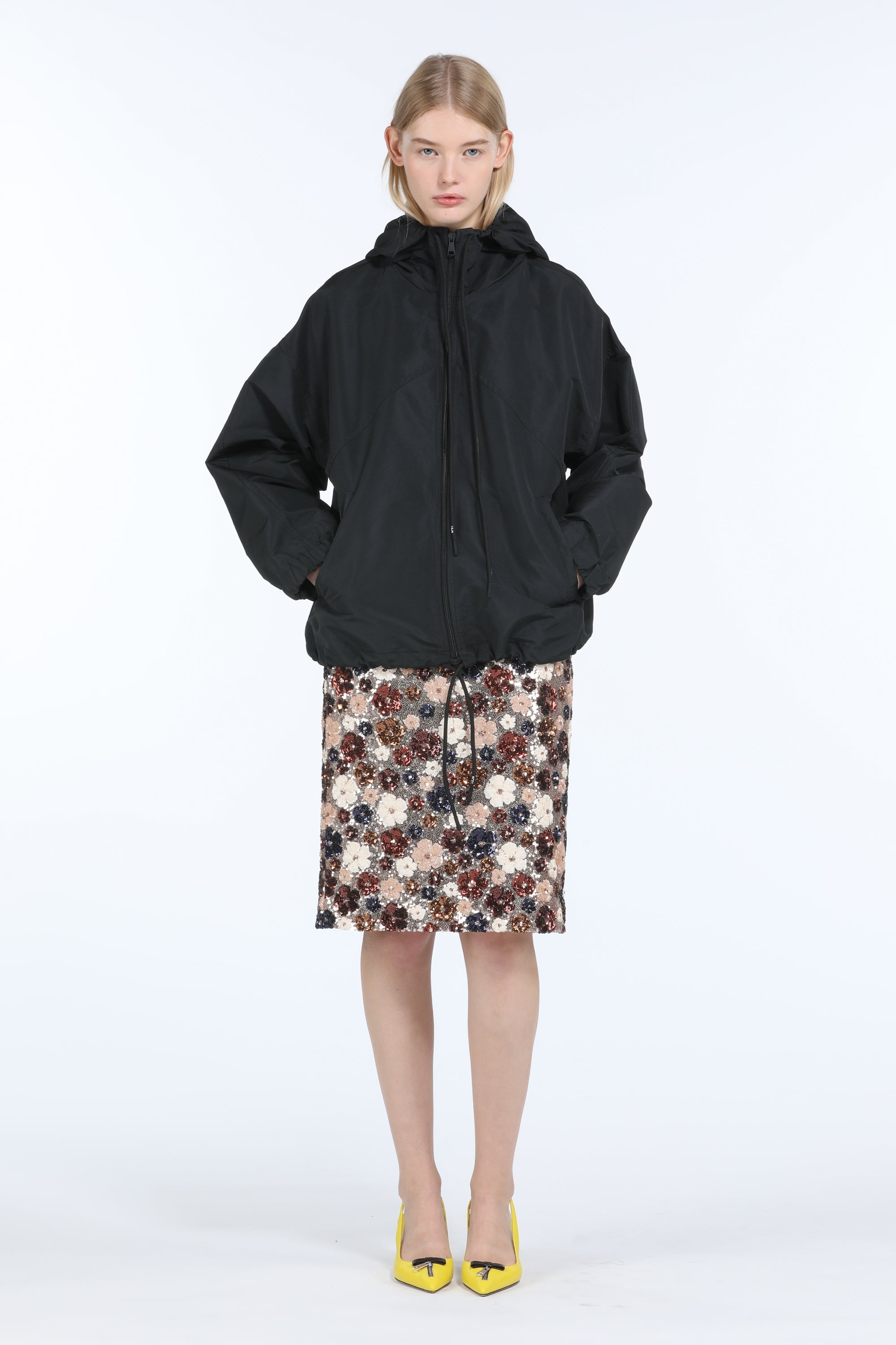 HOODED OVERSIZED JACKET - 4