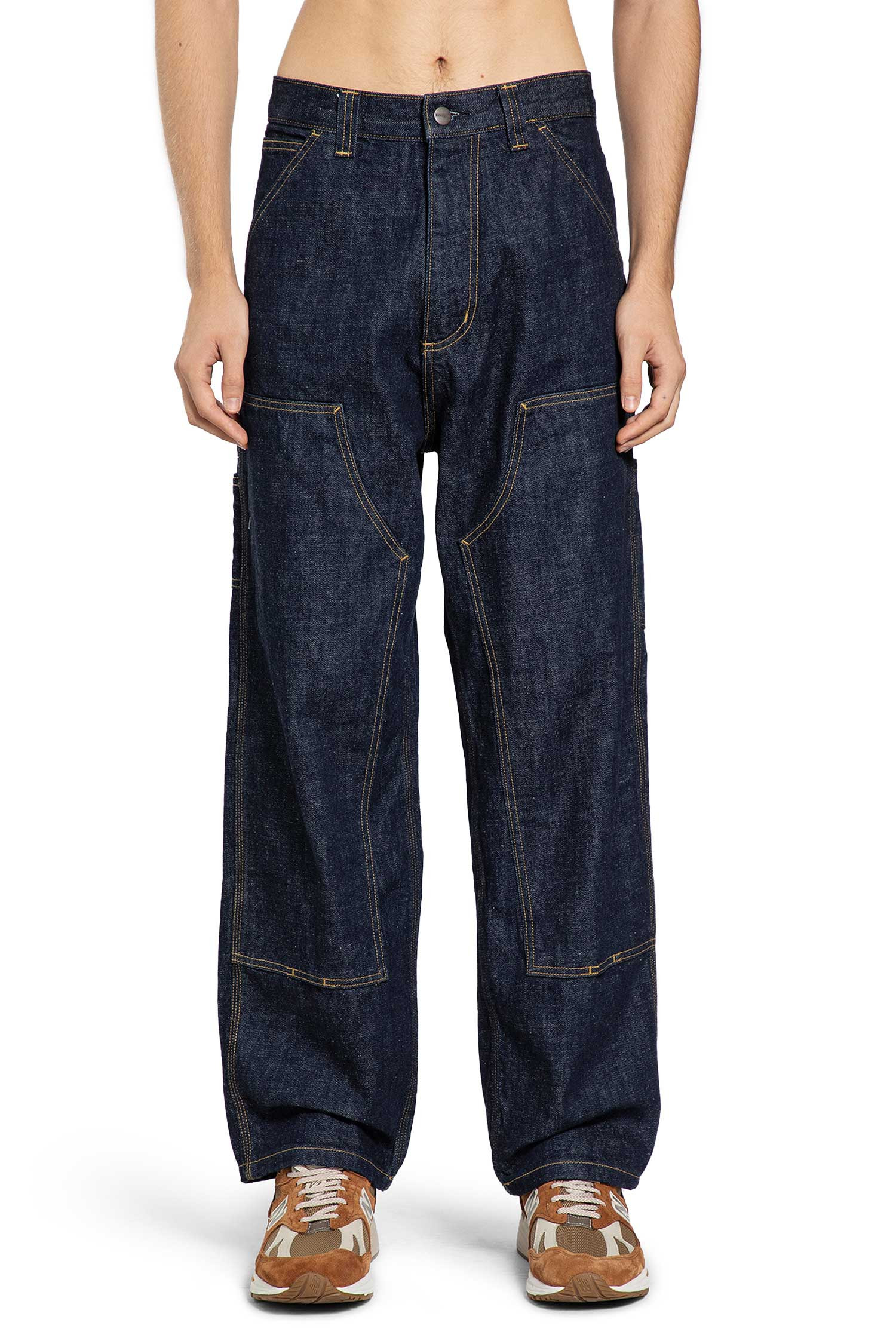 Carhartt Wip Man Black Jeans - 1