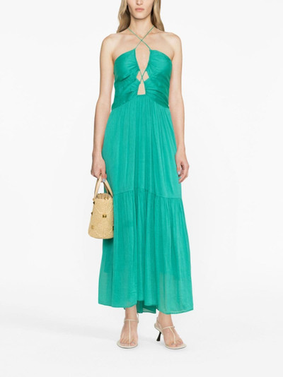 Isabel Marant tiered cut-out long dress outlook