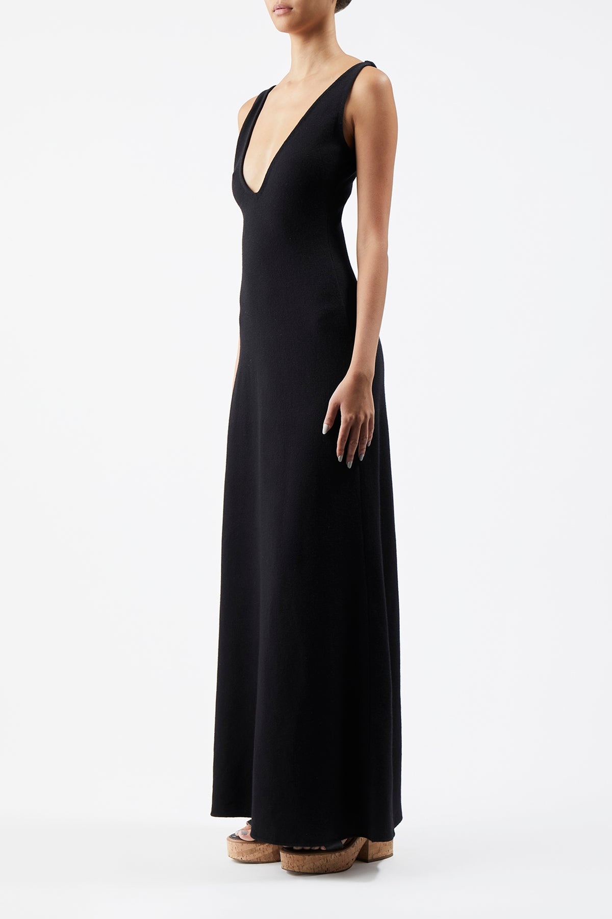 Melitta Dress in Merino Wool - 4