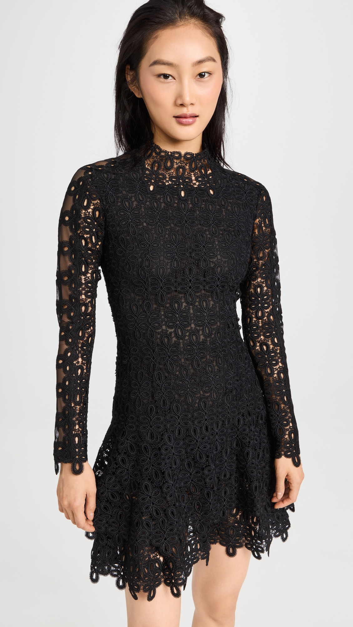 Joy Lace Mini Dress - 6