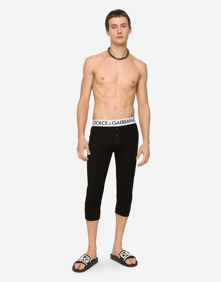 Two-way stretch cotton leggings - 2