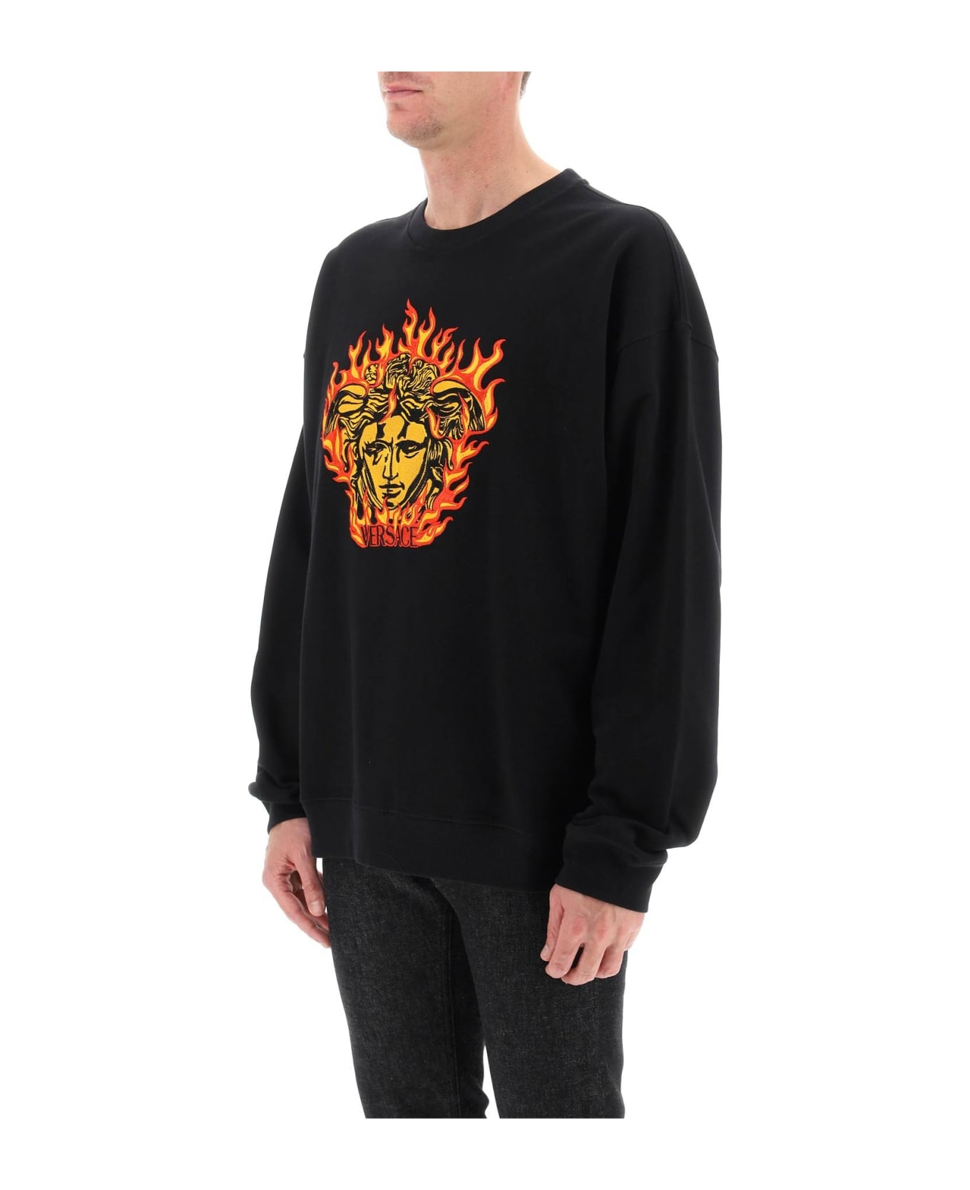 Medusa Flame Sweatshirt - 4