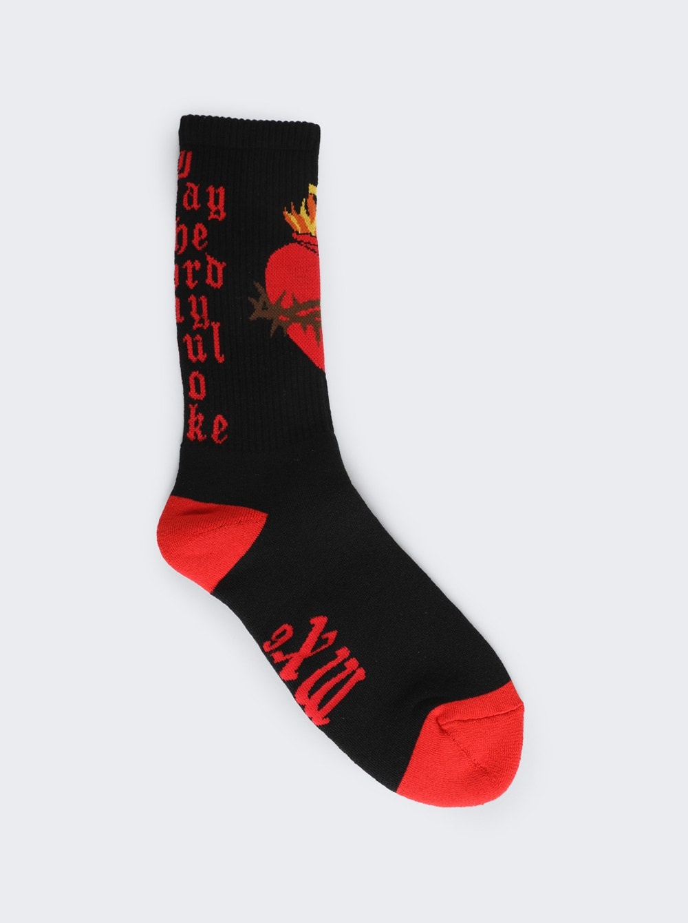 Heart Socks Black - 1