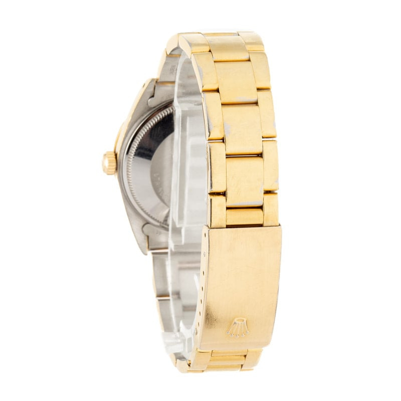 Rolex Date Ref 15505 Yellow Gold Shell - 3