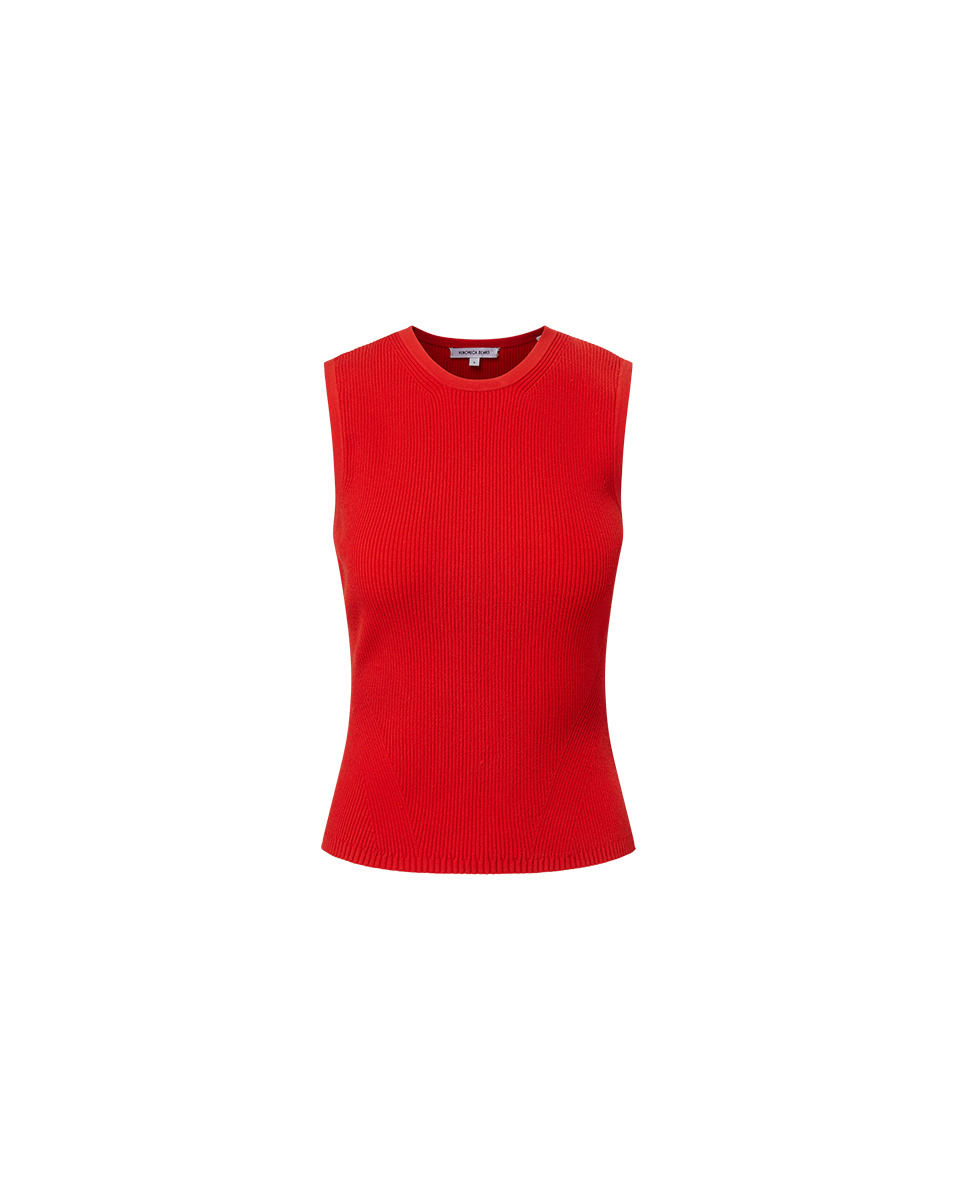 SID SLEEVELESS CREW-NECK PULLOVER - 1