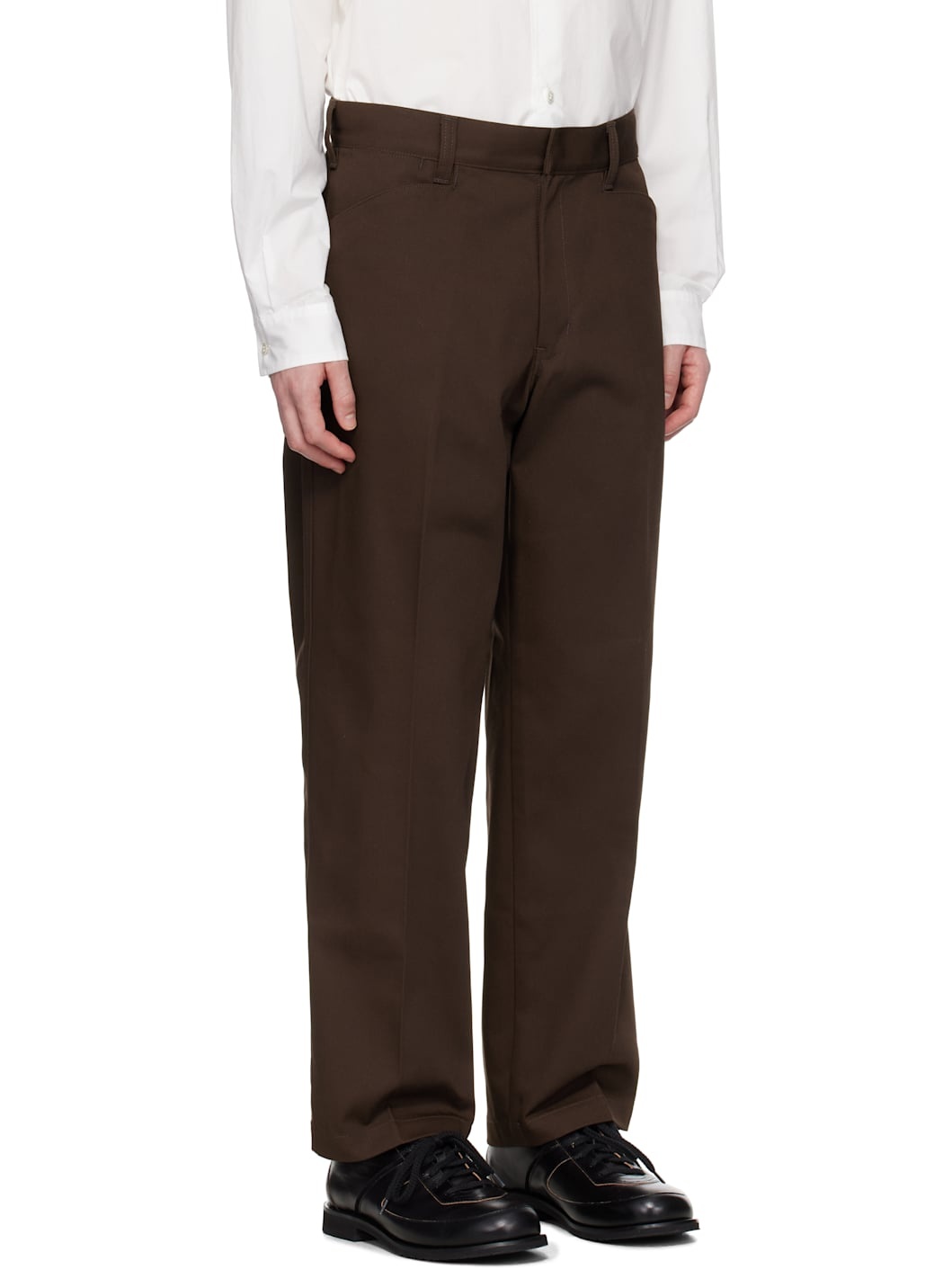 Brown WP Wide Trousers - 2