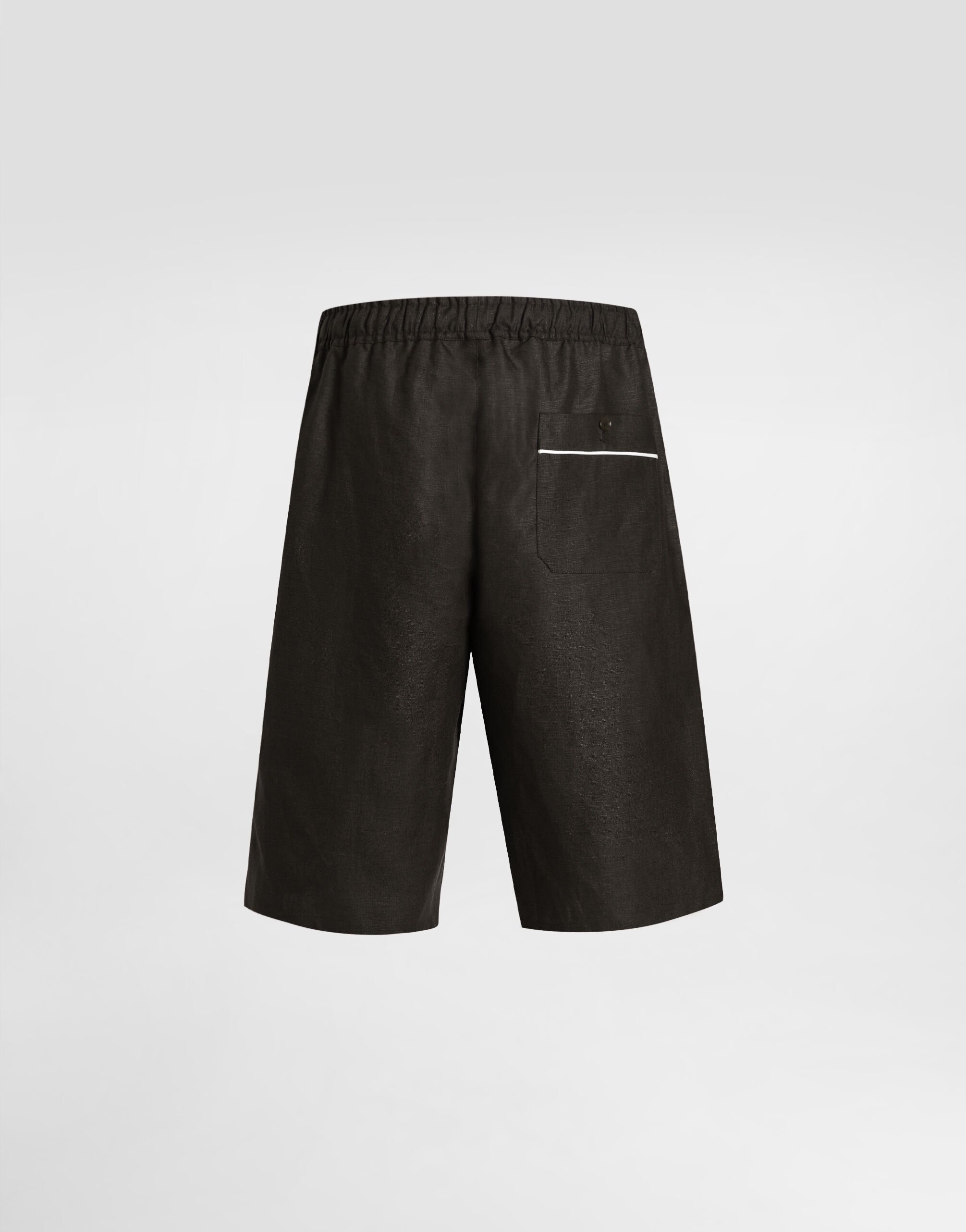 Linen fabric shorts - 6