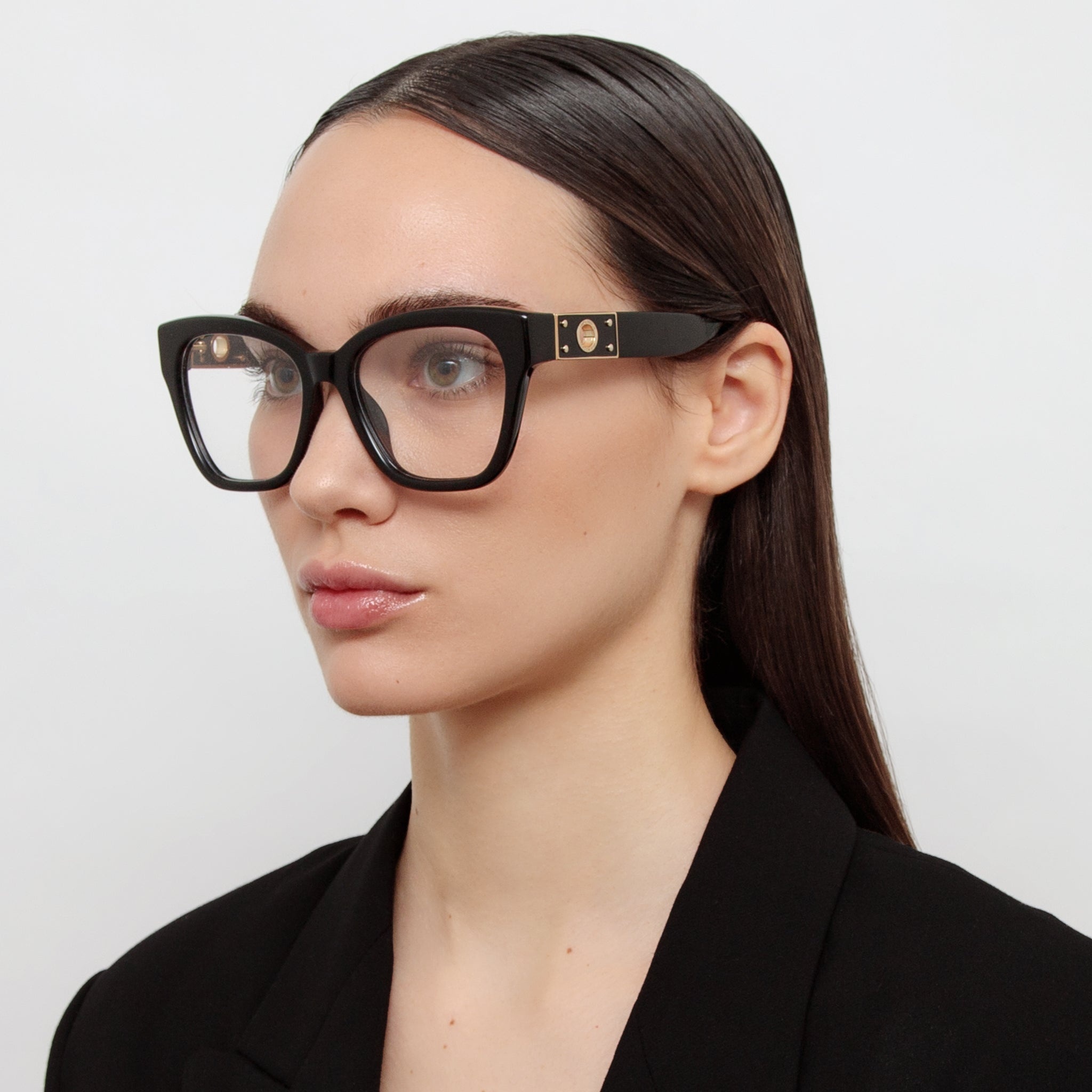 Tamara Cat Eye Optical Frame in Black - 2
