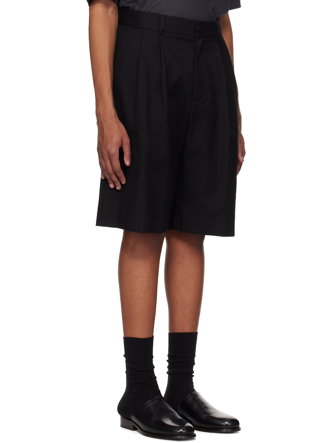 Black Uniform Shorts - 2