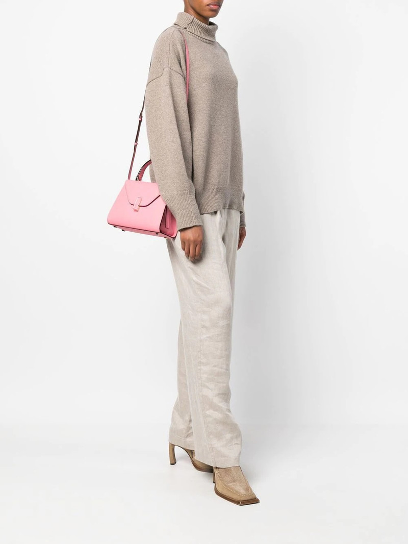 Valextra leather tote bag outlook