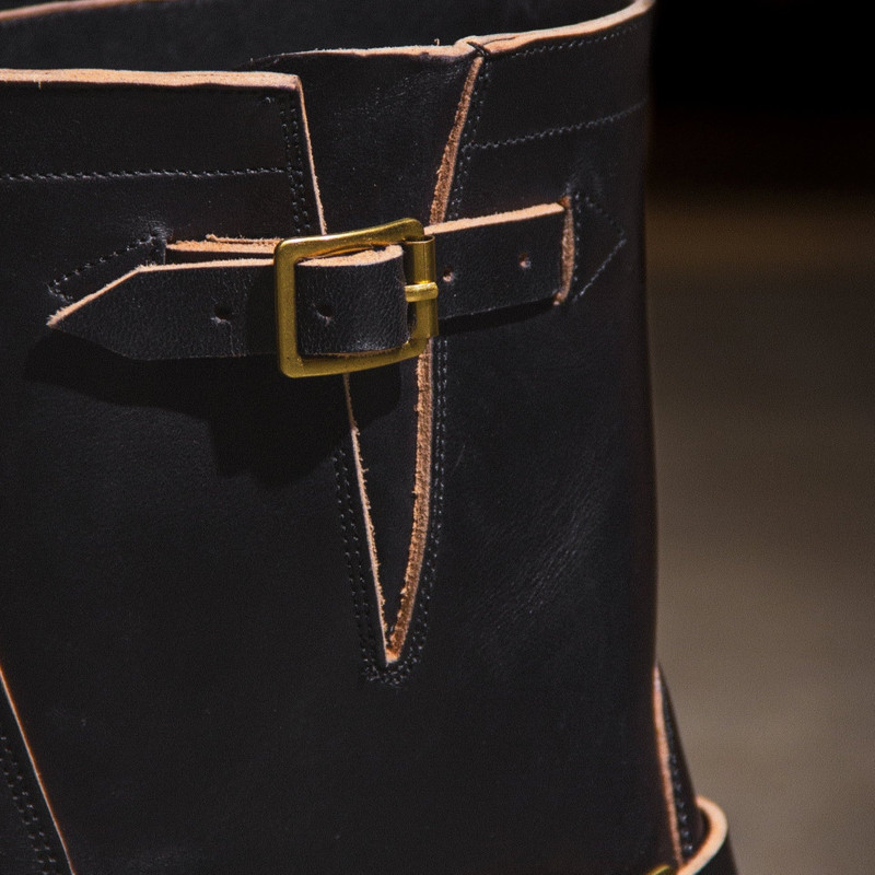 Engineer Boot - Black Teacore Horsebutt (Pre-order) 8