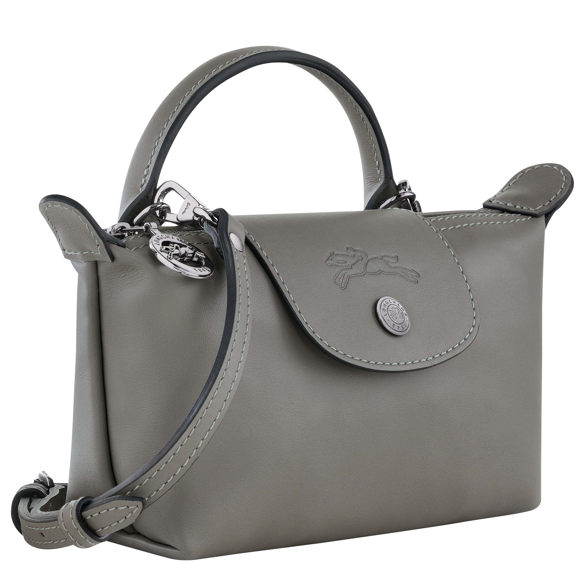 Le Pliage Xtra XS Pouch Turtledove - Leather - 3