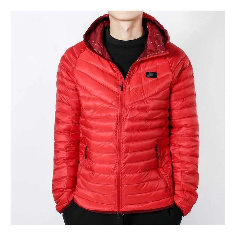 Nike Sports Stay Warm hooded down Jacket Red 693534-657 - 1