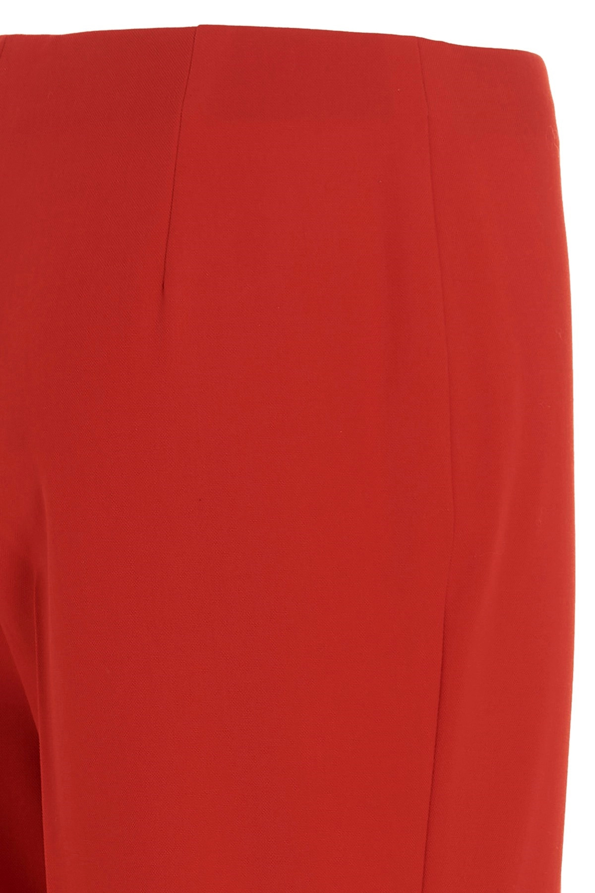 Straight pants with pleat - 4