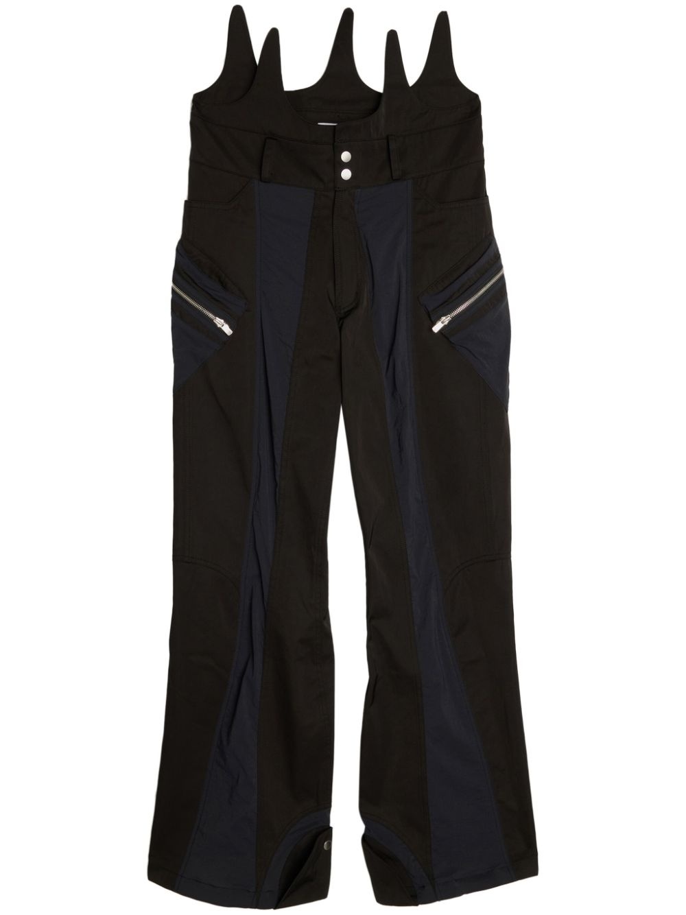 Scarab straight-leg cargo trousers - 1