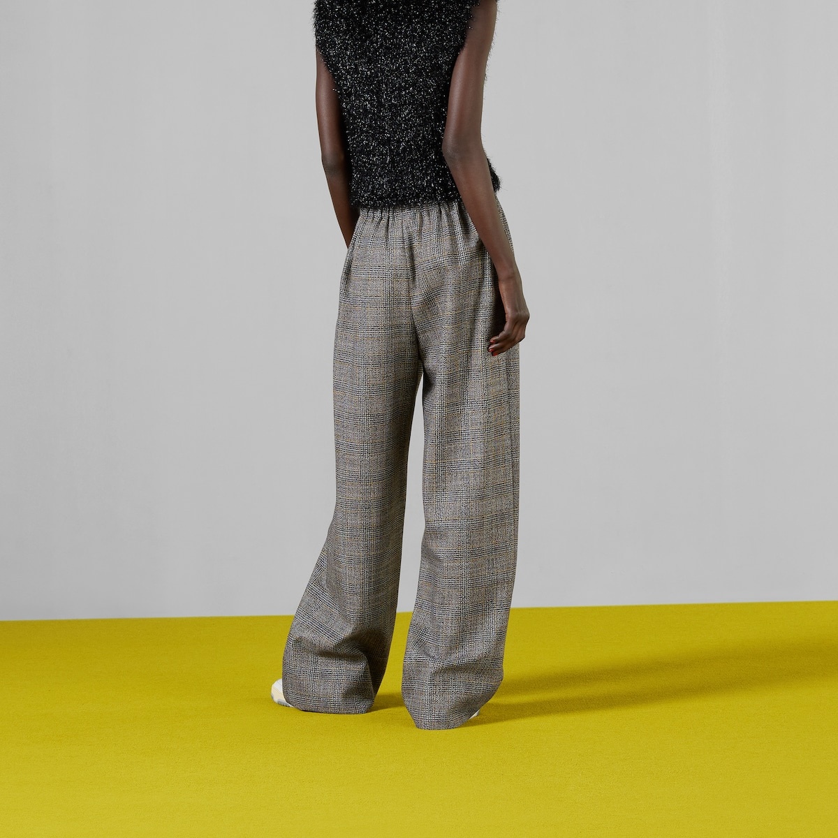 Prince of Wales wool pant - 6