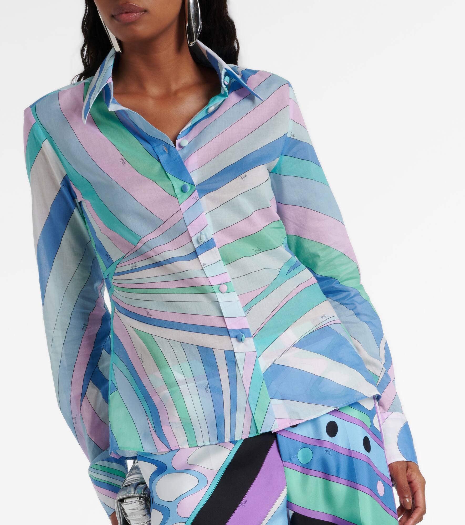 Iride cotton shirt - 5
