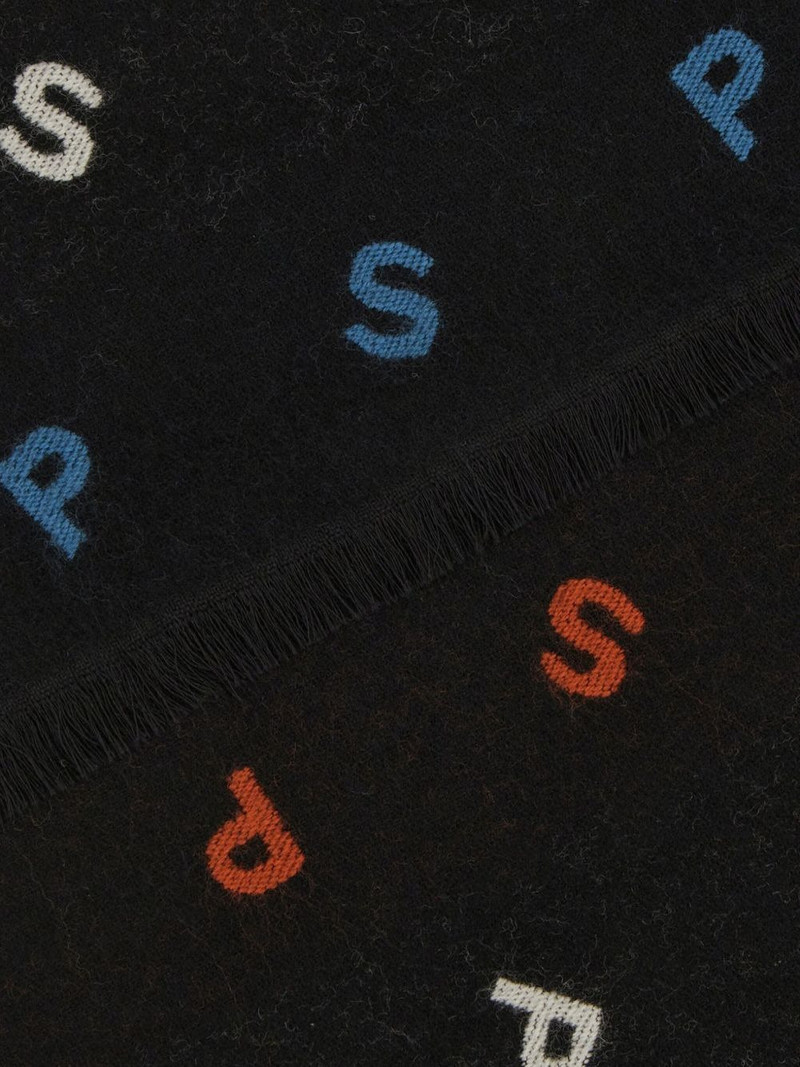 Paul Smith fringed scarf outlook