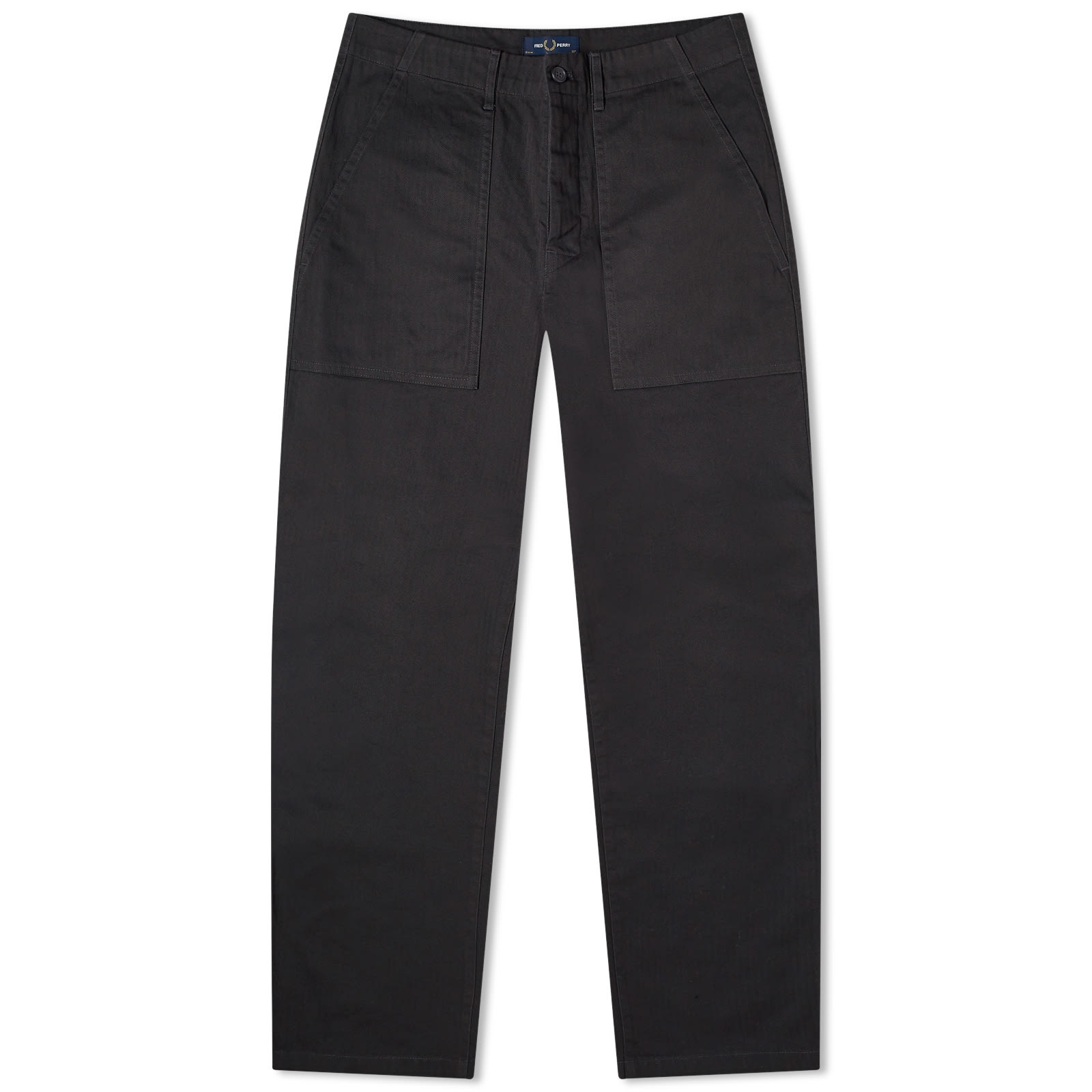 Fred Perry Herringbone Utility Trousers - 1