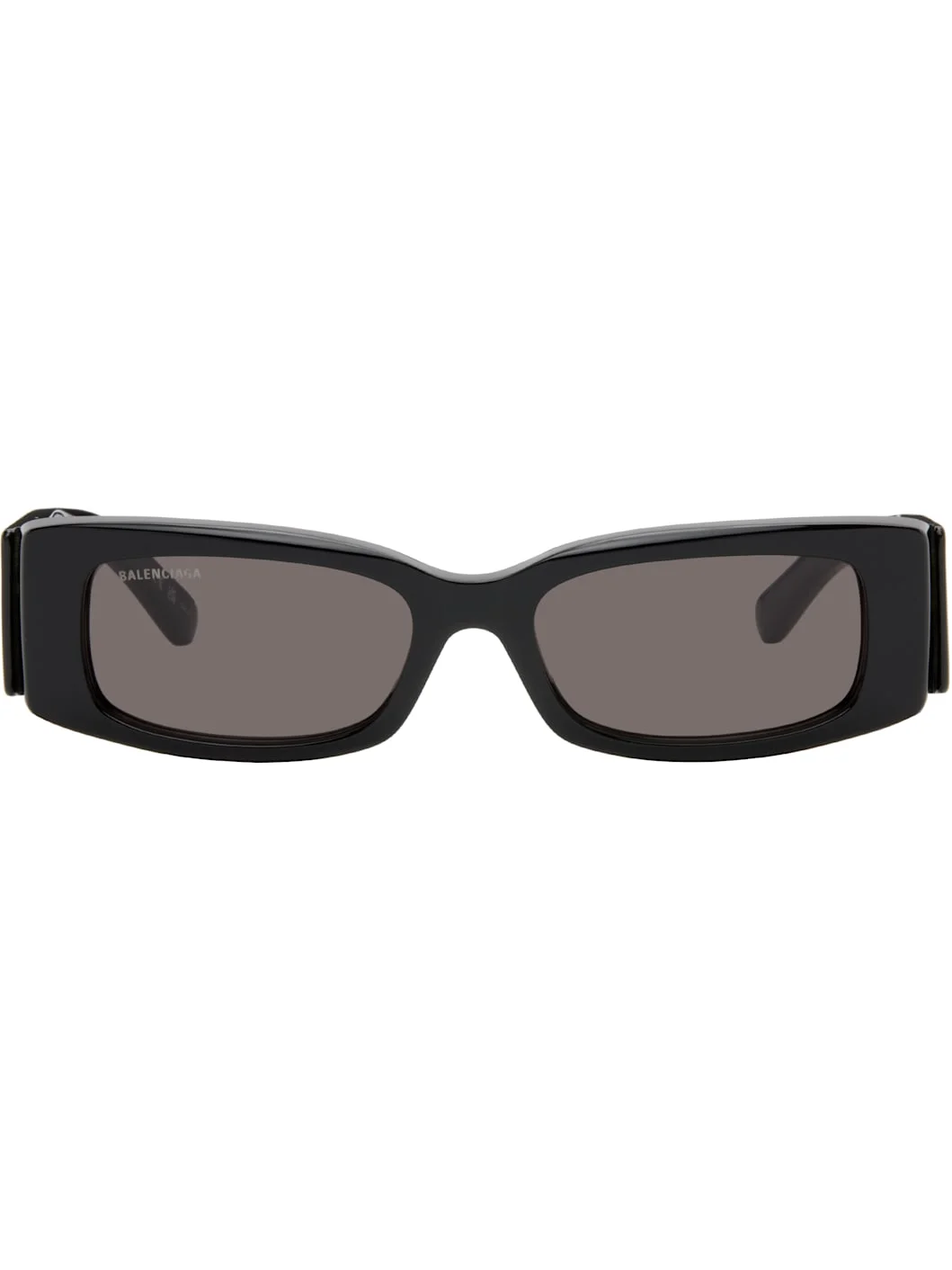 Black Rectangular Sunglasses - 1