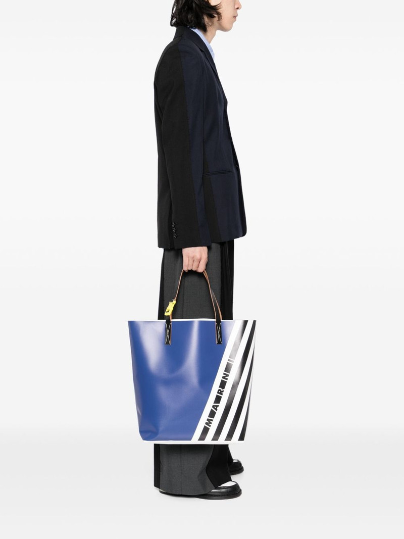 Marni logo tote bag outlook