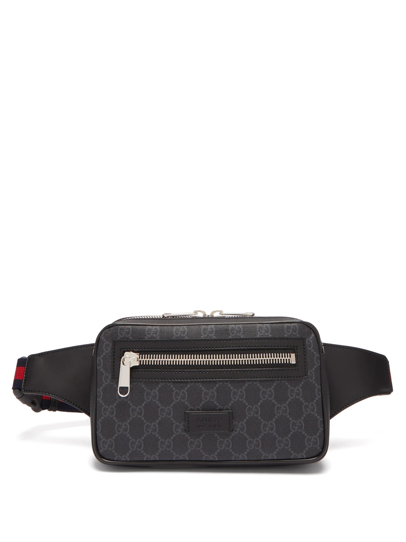 GG Supreme leather belt bag - 1