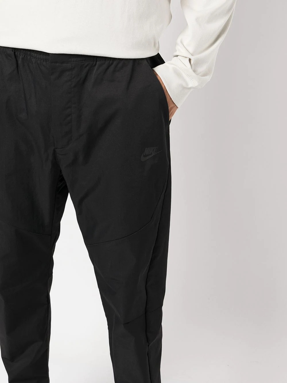 elasticated track pants - 5