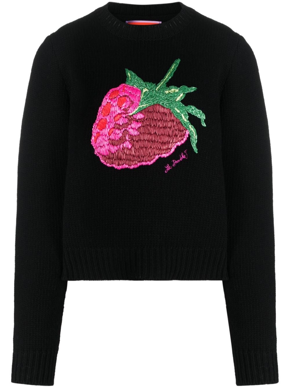 Lampone embroidered jumper - 1