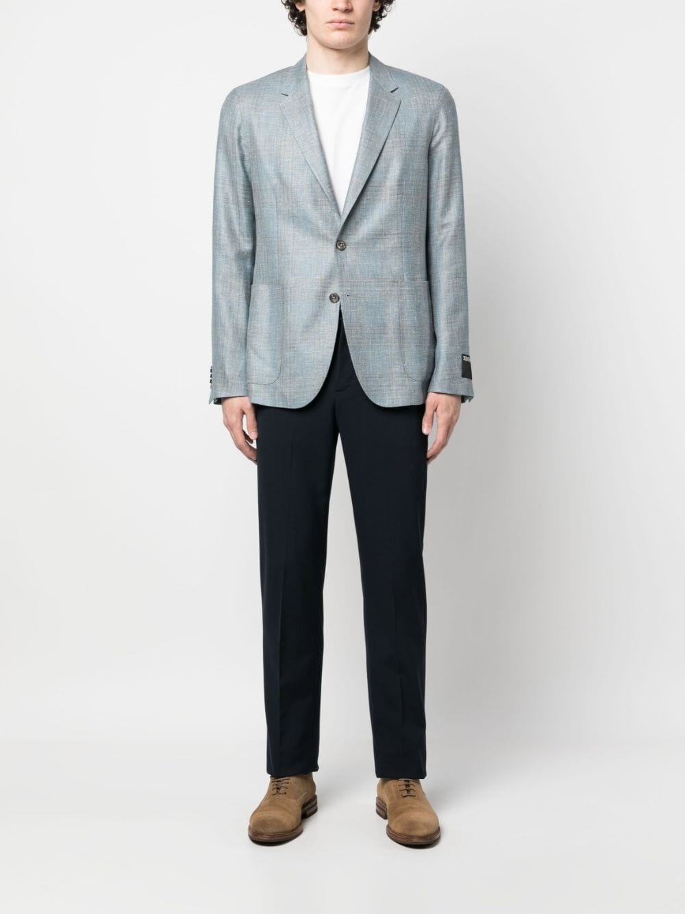 single-breasted blazer - 2