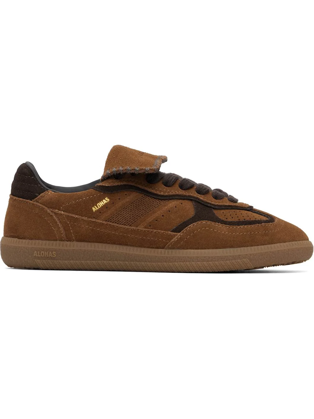 Brown Tb.490 Club Leather Sneakers - 1