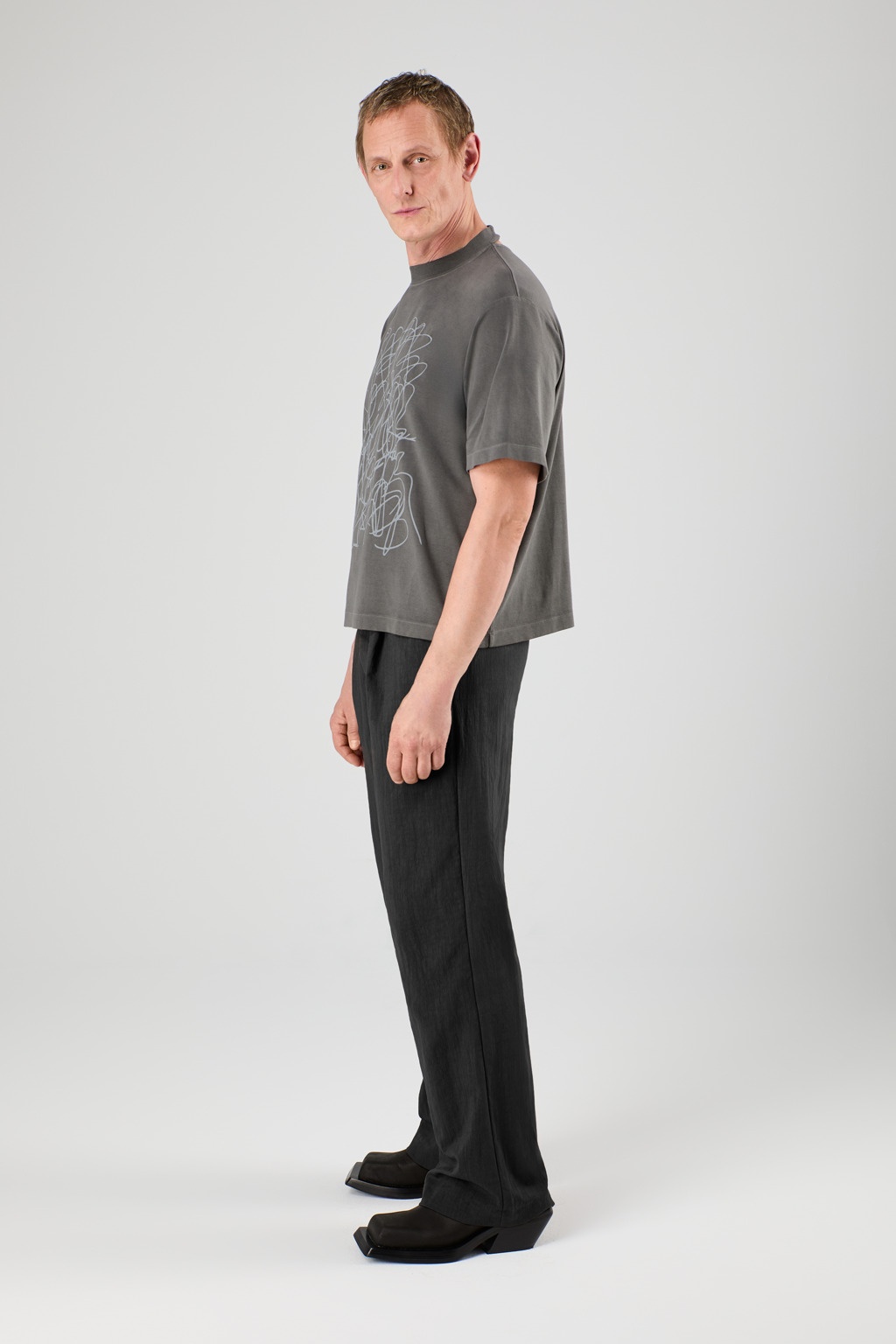 Black Technical Suit Trousers - 4
